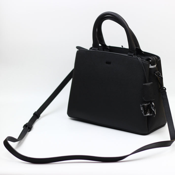 medium dkny satchel-black